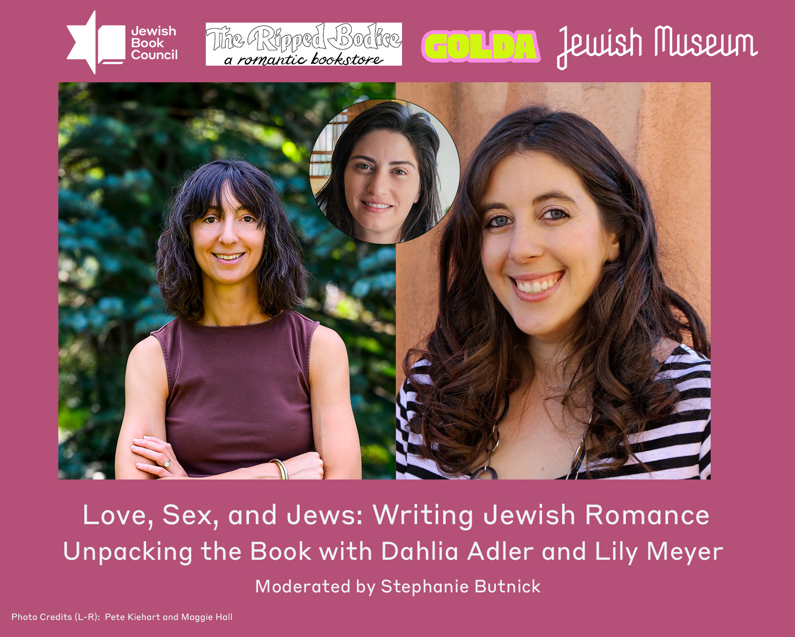 Love, Sex, and Jews: Writing Jewish Romance with Dahlia Adler and